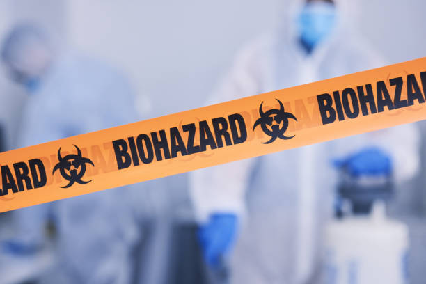 Professional Biohazard Cleanup technician working in Stockbridge, WI